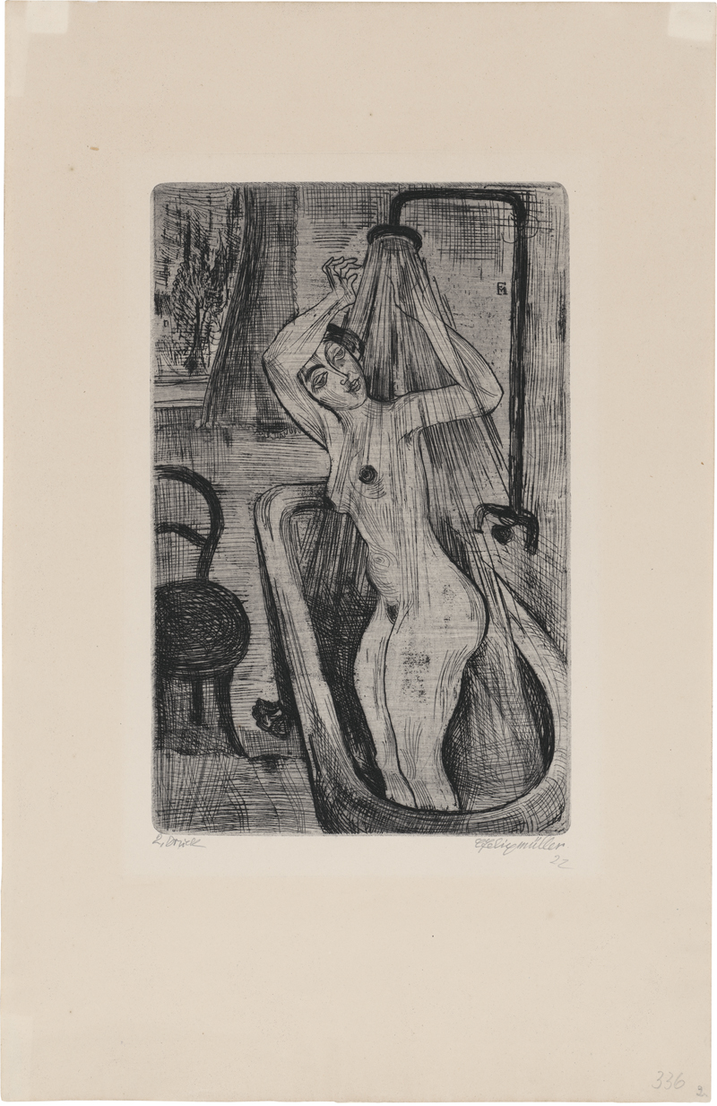 Lot 7109, Auction  127, Felixmüller, Conrad, Duschen