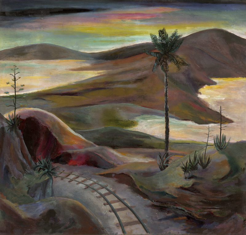 Lot 7137, Auction  127, Katz, Hanns Ludwig, Nordafrikanische Landschaft (Bahira)