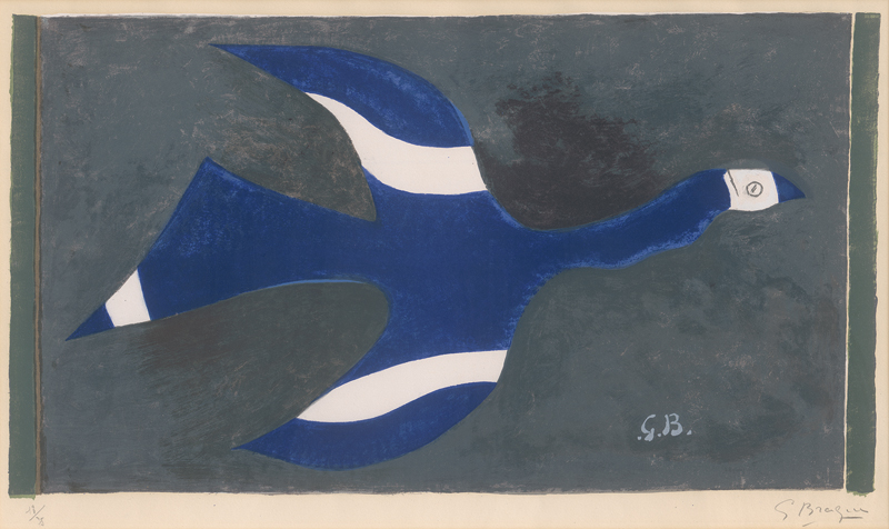 Lot 7168, Auction  127, Braque, Georges, Vol de nuit (Oiseau XII)