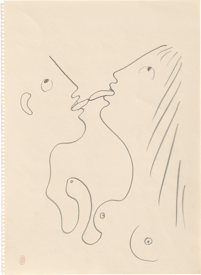 Lot 7178, Auction  127, Cocteau, Jean, Les amoureux