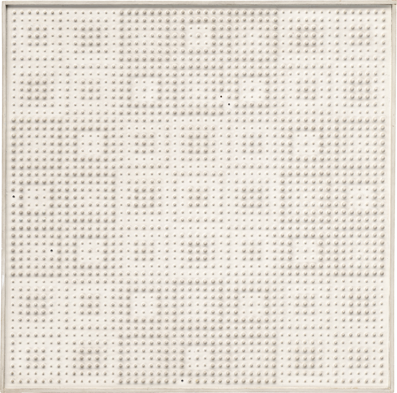 Lot 7199, Auction  127, Kämmer, Rudolf, Weiße Kugelstruktur