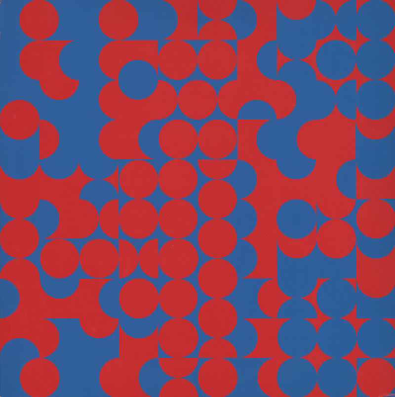 Lot 7203, Auction  127, Sýkora, Zdeněk, Red-blue structure