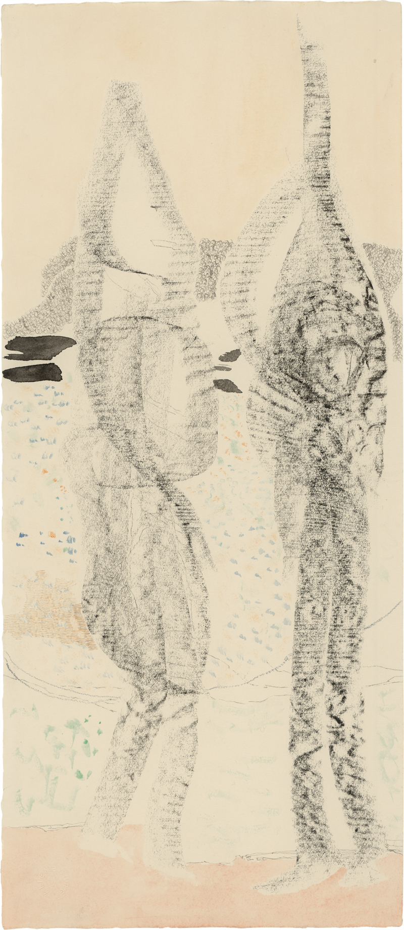 Lot 7244, Auction  127, Altenbourg, Gerhard, Begegnung zweier Spitzhüte