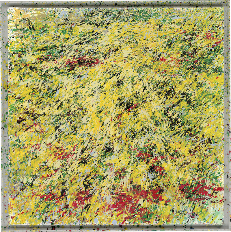 Lot 7252, Auction  127, Lepke, Gerda, Getreidefläche mit Mohnblüten