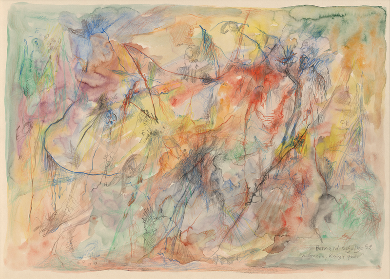 Lot 7258, Auction  127, Schultze, Bernard, submarin, kreuz + quer