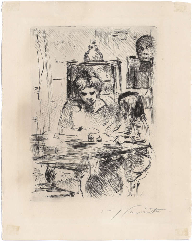 Lot 8020, Auction  127, Corinth, Lovis, Schularbeiten
