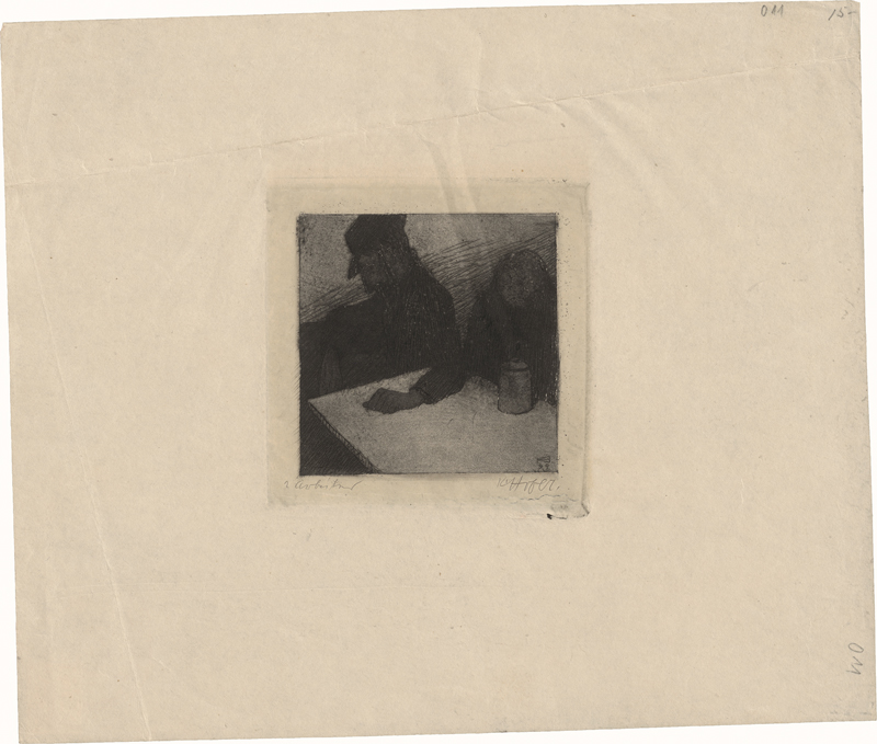 Lot 8040, Auction  127, Hofer, Karl, Zwei Arbeiter