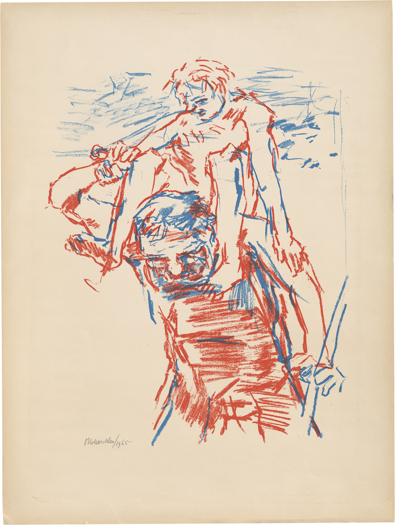 Lot 8053, Auction  127, Kokoschka, Oskar, Hl. Christophorus