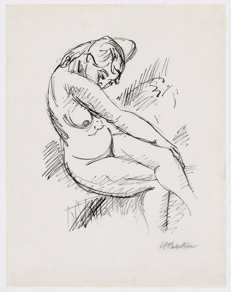 Lot 8099, Auction  127, Pechstein, Hermann Max, Weiblicher Akt