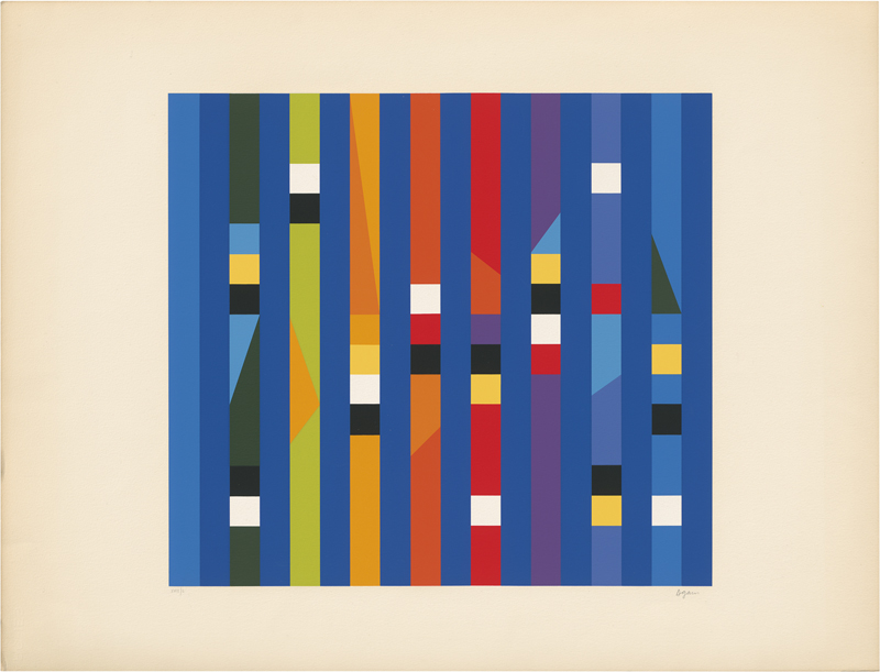 Lot 8150, Auction  127, Agam, Yaacov, Geometrische Komposition