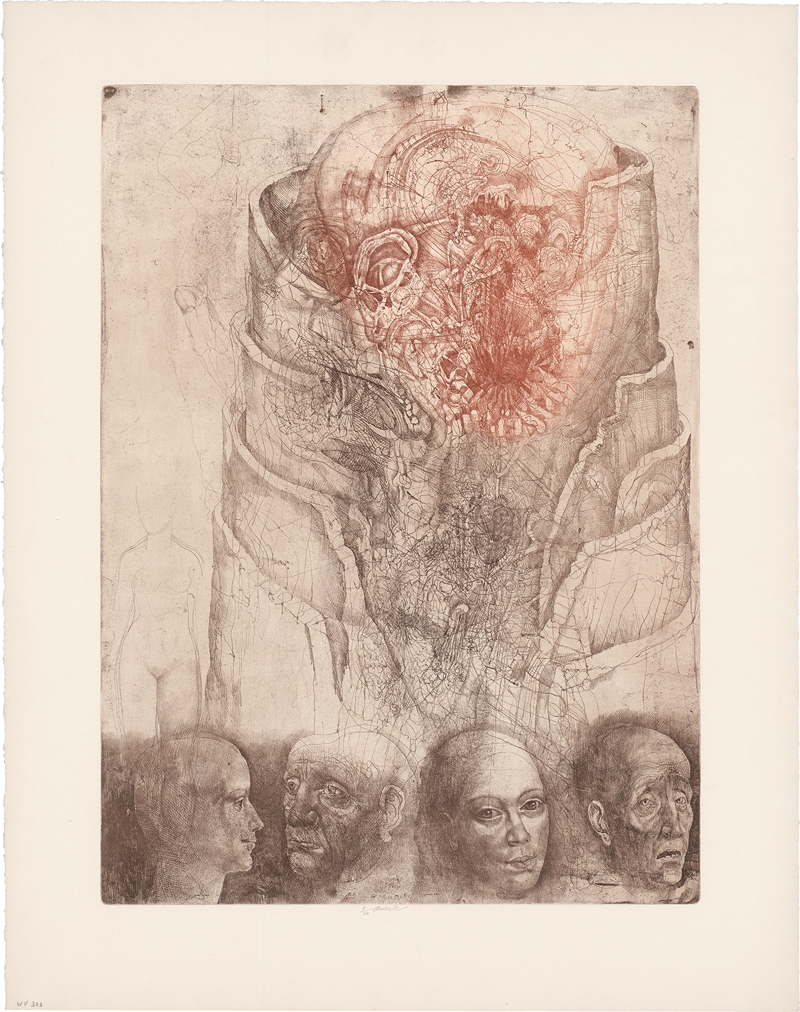 Lot 8157, Auction  127, Anderle, Jiří, Turm zu Babel, oder: Hommage to Milan Sládek