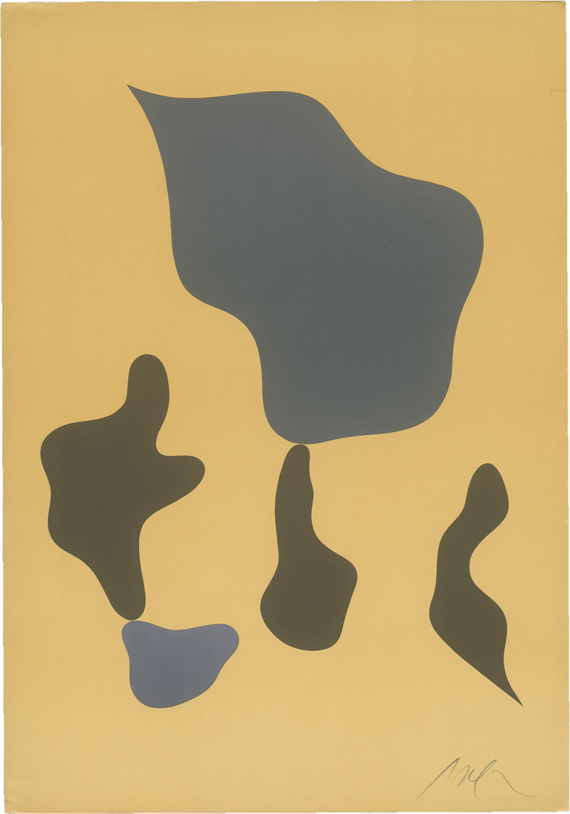 Lot 8160, Auction  127, Arp, Hans, Composition mit fünf Formen