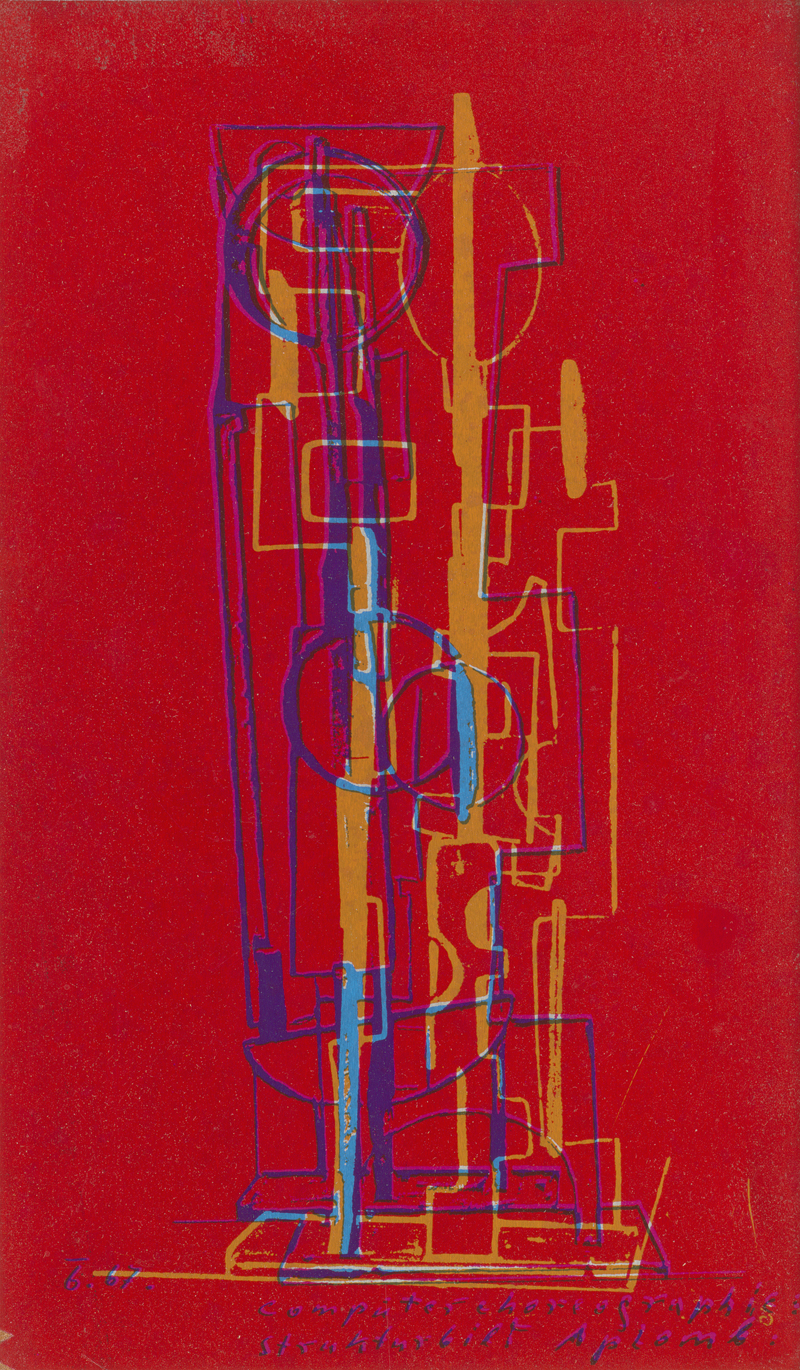 Lot 8167, Auction  127, Beckmann, Otto, Computerchoreographie