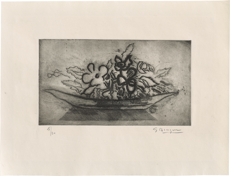 Lot 8177, Auction  127, Braque, Georges, Corbeille de fleurs