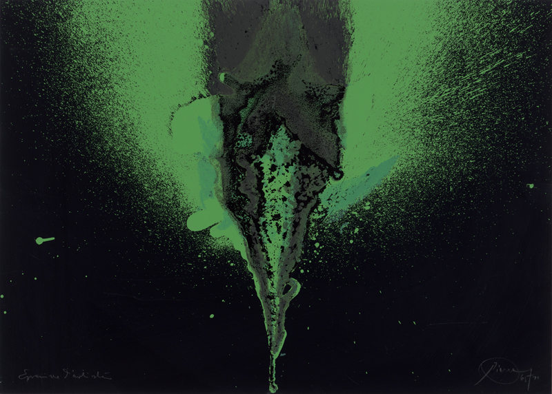 Lot 8274, Auction  127, Piene, Otto, Ohne Titel (Elmsfeuer)