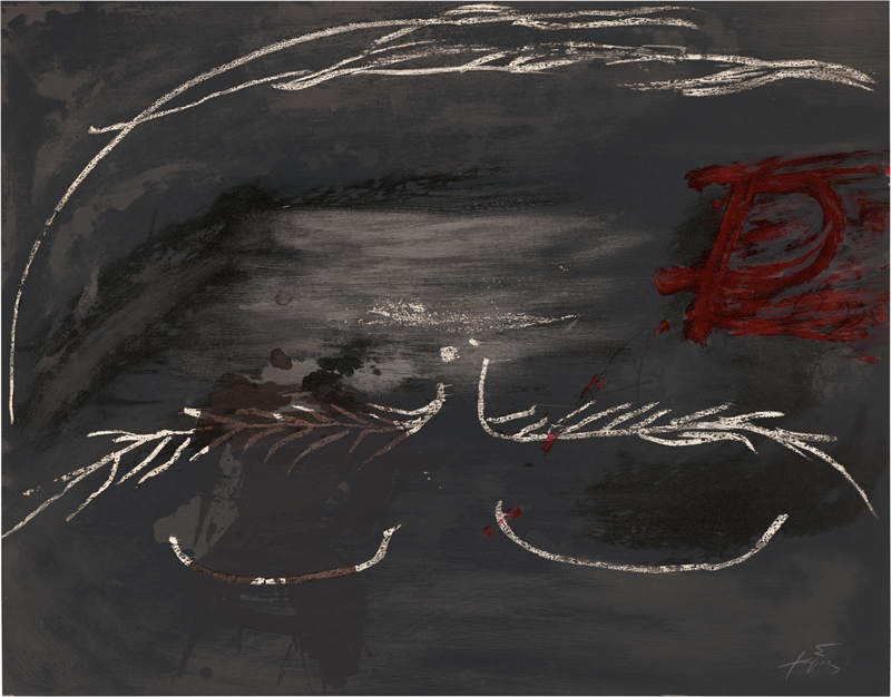 Lot 8293, Auction  127, Tàpies, Antoni, Hommage à Picasso