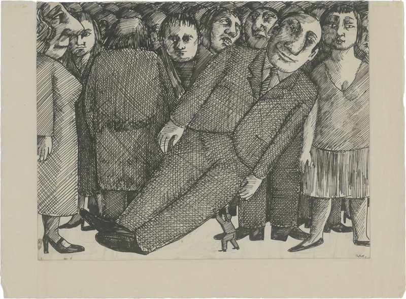 Lot 8299, Auction  127, Topor, Roland, La foule