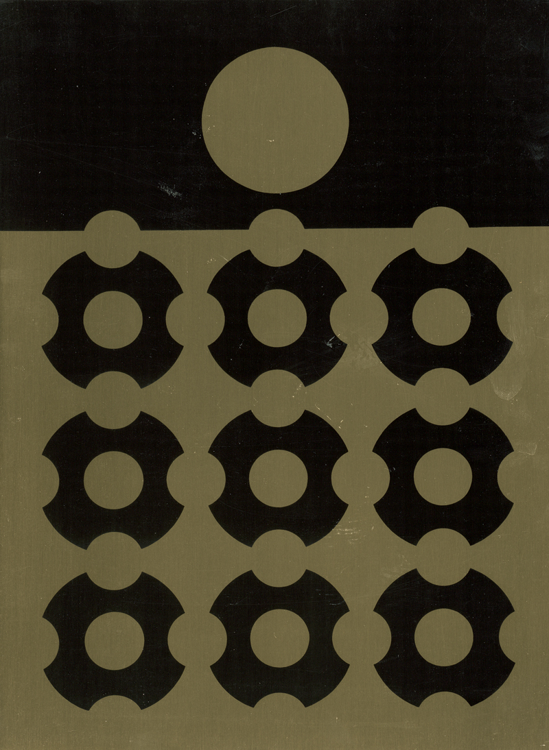 Lot 8307, Auction  127, Vasarely, Victor, Epsilon (gold) (?)