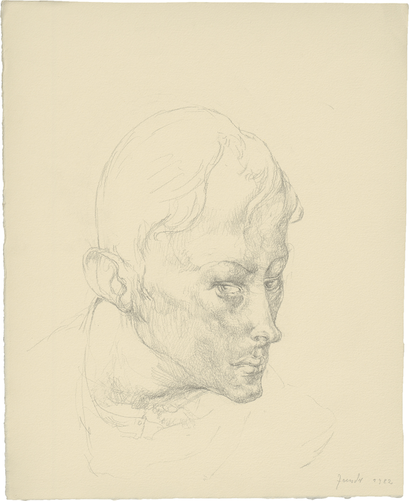 Lot 8318, Auction  127, Zander, Heinz, Portrait eines jungen Mannes