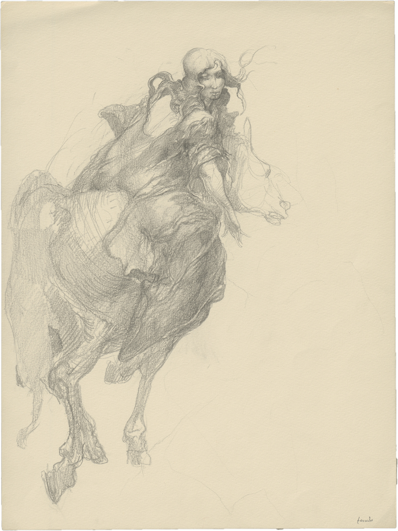 Lot 8321, Auction  127, Zander, Heinz, Reiterin
