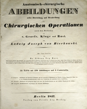 Los 203 - Bierkowski, Ludwig Joseph von - Anatomisch-chirurgische Abbildungen nebst Darstellungen ud Beschreibungen - 2 - thumb