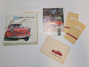 Los 386 - Sammlung von ca. 60 farbigen Broschuren zu Automobiltypen - der 50er und wohl frühen 60er Jahre - 3 - thumb