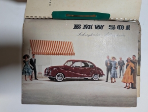 Los 386 - Sammlung von ca. 60 farbigen Broschuren zu Automobiltypen - der 50er und wohl frühen 60er Jahre - 7 - thumb