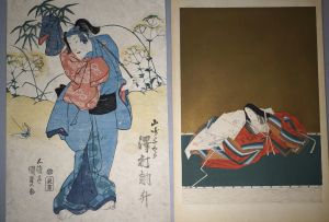 Los 585 - Ukiyo-e - Konvolut von 8 japanischen Farbholzschnitten - 5 - thumb
