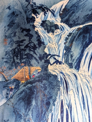 Los 586 - Ukiyo-e Blockbuch - Privat kompiliertes Album mit 43 japanischen Farbholzschnitten verschiedener Künstler und Schulen - 27 - thumb