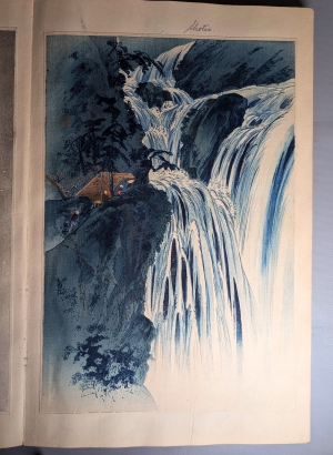 Los 586 - Ukiyo-e Blockbuch - Privat kompiliertes Album mit 43 japanischen Farbholzschnitten verschiedener Künstler und Schulen - 28 - thumb