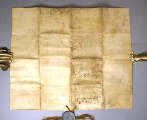 Los 1001 - Innocentius IV. Papa - Bulla indulgentiarum - Litterae Apostolicae sub plumbo. Päpstliche Ablassbulle. Lateinische Handschrift auf Pergament.  - 2 - thumb