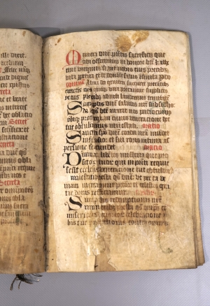 Los 1004 - Missa pro evitanda morte - Lateinische Handschrift auf Pergament - 9 - thumb
