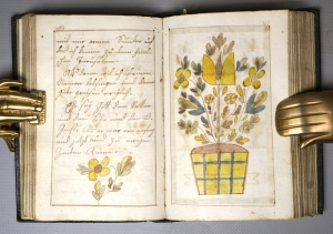 Los 1024 - Geistliches Gebeth Buch - Deutsche Handschrift auf Papier. Mit 12 ganzseitigen Miniaturen.  - 13 - thumb