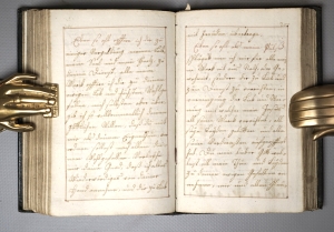 Los 1024 - Geistliches Gebeth Buch - Deutsche Handschrift auf Papier. Mit 12 ganzseitigen Miniaturen.  - 22 - thumb