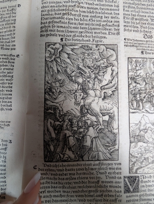 Los 1054 - Biblia germanica - Das Newe Testament, verdeutscht. Durch D. Johan. Dietenberger. - 6 - thumb