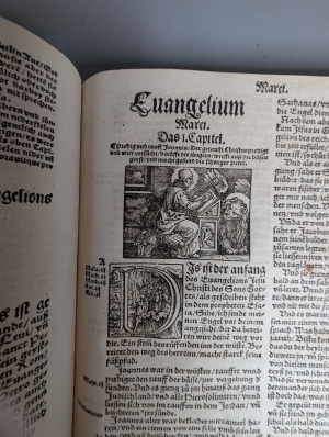 Los 1054 - Biblia germanica - Das Newe Testament, verdeutscht. Durch D. Johan. Dietenberger. - 9 - thumb