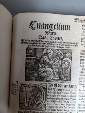 Los 1054 - Biblia germanica - Das Newe Testament, verdeutscht. Durch D. Johan. Dietenberger. - 13 - thumb