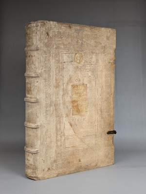 Los 1057 - Biblia polyglotta - Sacr. Bibliorum quadrilinguium - 1 - thumb