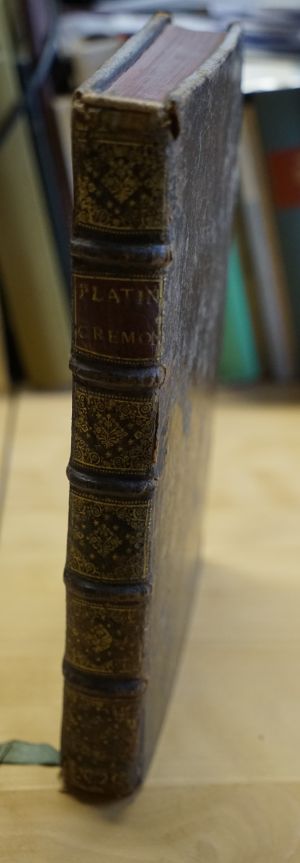 Los 1126 - Platina, Bartholomaeus - De vitis ac gestis summorum pontificum - 2 - thumb