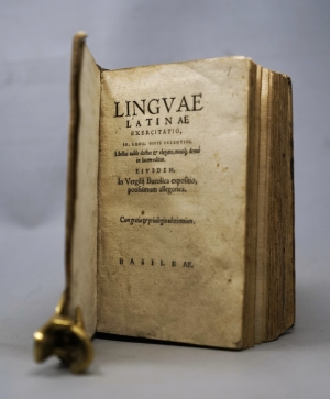 Los 1153 - Vives, Juan Luis - Linguae Latinae exercitatio + E, Tappe. Germanicorum adagiorum - 8 - thumb