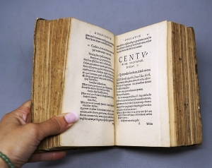 Los 1153 - Vives, Juan Luis - Linguae Latinae exercitatio + E, Tappe. Germanicorum adagiorum - 11 - thumb