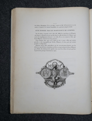 Los 1252 - Percier, Charles - Description des ceremonies - 6 - thumb