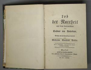 Los 2029 - Erasmus von Rotterdam, Desiderius - Lob der Narrheit  - 1 - thumb
