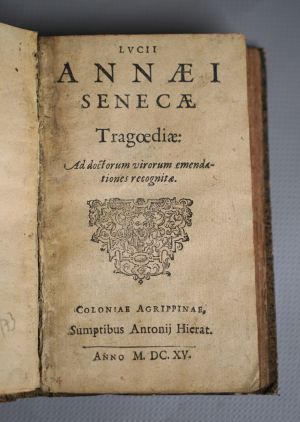 Los 2136 - Seneca, Lucius Annaeus - Tragoediae, ad doctorum virorum emendationes recognitae - 3 - thumb