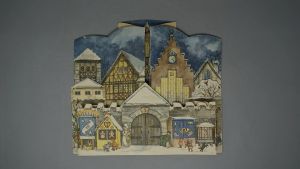 Los 2206 - Adventskalender - Sammlung von 45 Teilen, darunter Adventskalender, Pop-up-Kulissenbilder, Kerzen-Kulissenbildaufsteller - 1 - thumb