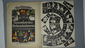 Los 2206 - Adventskalender - Sammlung von 45 Teilen, darunter Adventskalender, Pop-up-Kulissenbilder, Kerzen-Kulissenbildaufsteller - 4 - thumb