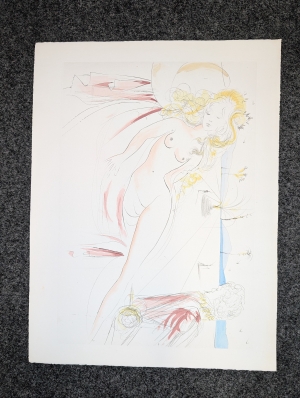 Los 3072 - Dali, Salvador - 23 kolorierte und pochoir-kolorierte Original-Kaltnadelradierungen auf Arches-Velin - 6 - thumb