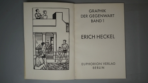 Los 3129 - Heckel, Erich - Graphik der Gegenwart, Band I - 3 - thumb