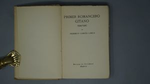 Los 3203 - Lorca, Federico Garcia - Primer Romancero Gitano 1924-1927 - 8 - thumb