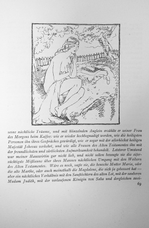 Los 3266 - Heine, Heinrich und Pascin, Jules - Illustr. - Aus den Memoiren des Herrn Schnabelewopsky - 1 - thumb